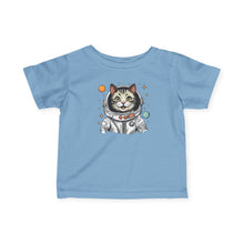 Load image into Gallery viewer, Infant Tee - Astronaut Cat