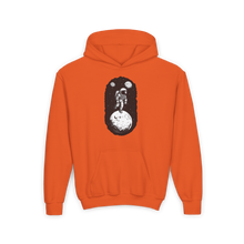 Load image into Gallery viewer, Youth Heavy Blend Hooded Sweatshirt - Cosmic Adventure