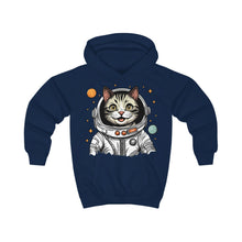 Load image into Gallery viewer, Kids Hoodie - Astronaut Cat