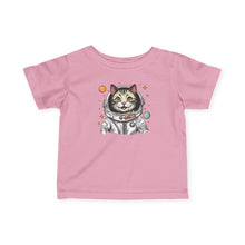 Load image into Gallery viewer, Infant Tee - Astronaut Cat