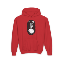 Load image into Gallery viewer, Youth Heavy Blend Hooded Sweatshirt - Cosmic Adventure