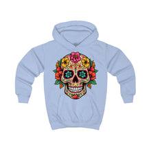 Load image into Gallery viewer, Kids Hoodie - Coco Floral Skull