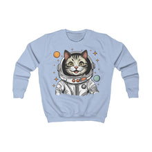 Load image into Gallery viewer, Kids Sweatshirt - Astronaut Cat