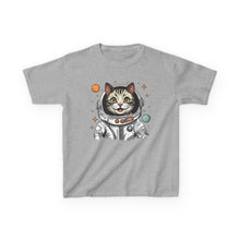 Load image into Gallery viewer, Kids Tee - Astronaut Cat