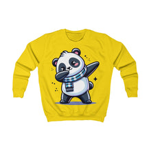 Load image into Gallery viewer, Kids Sweatshirt - Cute Panda Dancing