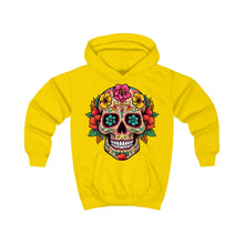 Load image into Gallery viewer, Kids Hoodie - Coco Floral Skull
