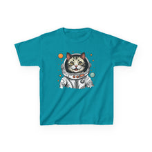 Load image into Gallery viewer, Kids Tee - Astronaut Cat
