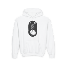 Load image into Gallery viewer, Youth Heavy Blend Hooded Sweatshirt - Cosmic Adventure