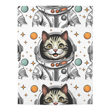 Load image into Gallery viewer, Baby Swaddle Blanket- Astronaut Cat
