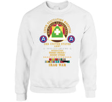 Load image into Gallery viewer, 129th Evacuation Hospital - Operation Desert Storm - Shield - 3rd Us Army Ssi W Gulf Svc Ribbons X 300 Classic T Shirt, Crewneck Sweatshirt, Hoodie, Long Sleeve