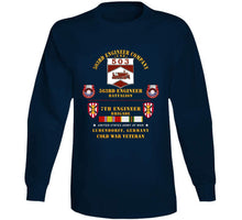 Load image into Gallery viewer, Army - 503rd Eng Company, 563rd Engineer Bn, 7th Eng Bde, Ludendorff, Germany W Cold Svc X 300 Classic T Shirt, Crewneck Sweatshirt, Hoodie, Long Sleeve