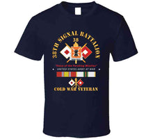Load image into Gallery viewer, Army - 38th Signal Battalion - Dui - Us Army W Bn Number - Sig Br - Voice Of The Pershing Missiles - Cold Svcx 300 Classic T Shirt, Crewneck Sweatshirt, Hoodie, Long Sleeve