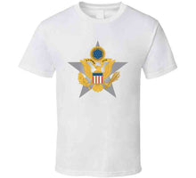 Load image into Gallery viewer, Branch Insignia - Officer - General Staff - White Gradient X300 Classic T Shirt, Crewneck Sweatshirt, Hoodie, Long Sleeve