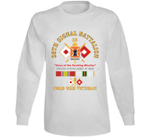 Load image into Gallery viewer, Army - 38th Signal Battalion - Dui - Us Army W Bn Number - Sig Br - Voice Of The Pershing Missiles - Cold Svcx 300 Classic T Shirt, Crewneck Sweatshirt, Hoodie, Long Sleeve
