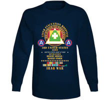 Load image into Gallery viewer, 129th Evacuation Hospital - Operation Desert Storm - Shield - 3rd Us Army Ssi W Gulf Svc Ribbons X 300 Classic T Shirt, Crewneck Sweatshirt, Hoodie, Long Sleeve