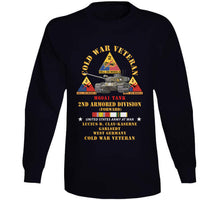 Load image into Gallery viewer, Army - Cold War Vet - 2nd Armored Division - Lucius D. Clay Kaserne, Garlstedt, Germany - M60a1 Tank W Cold Svc X 300 Classic T Shirt, Crewneck Sweatshirt, Hoodie, Long Sleeve