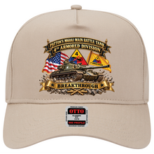 Load image into Gallery viewer, Baseball Cap - 4th Armored Division - PATTON'S M60A1 Main Battle Tank - Breakthrough