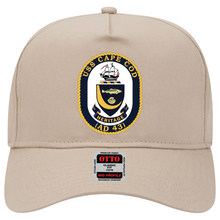 Load image into Gallery viewer, Baseball Cap - Navy - USS Cape Cod (AD 43) wo txt X 300