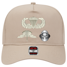 Load image into Gallery viewer, Baseball Cap - Army - Basic Abn Wings, HALO, Basic Scuba X 300