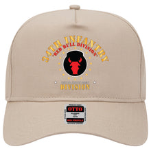 Load image into Gallery viewer, Baseball Cap - 34th Infantry Division - Red Bull Division at War X 300