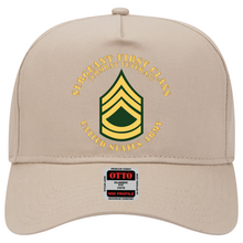 Load image into Gallery viewer, Baseball Cap - Army - Sergeant First Class - SFC - Combat Veteran - Flat X 300