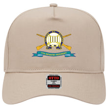 Load image into Gallery viewer, Baseball Cap - 7th Infantry Regiment w Br - Ribbon X 300