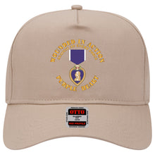 Load image into Gallery viewer, Baseball Cap - Wounded in Action - Purple Heart V1