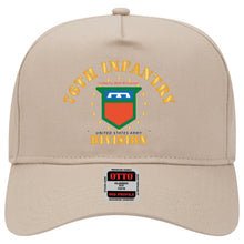 Load image into Gallery viewer, Baseball Cap - 76th Infantry Division - Liberty Bell Division X 300