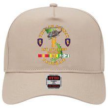 Load image into Gallery viewer, Baseball Cap - Vietnam Combat Cavalry Veteran w 1st Aviation Bde SSI V1