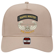 Load image into Gallery viewer, Baseball Cap - Rappel Master Tab w Air Assault Badge