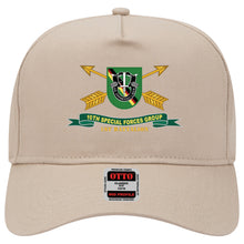 Load image into Gallery viewer, Baseball Cap - 1st Battalion, 10th Special Forces Group - Flash w Br - Ribbon X 300