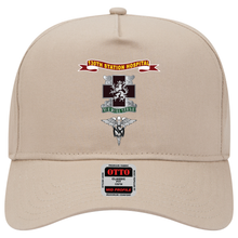 Load image into Gallery viewer, Baseball Cap - Army - 130th Station Hospital - Ribbon - DUI - Army Medical Service Corps Branch X 300