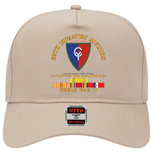 Load image into Gallery viewer, Baseball Cap - 38th Infantry Division - WWII w PAC SVC