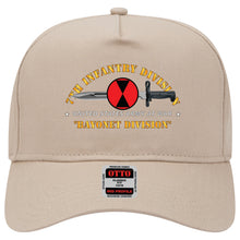 Load image into Gallery viewer, Baseball Cap - 7th Infantry Division - Bayonet Division