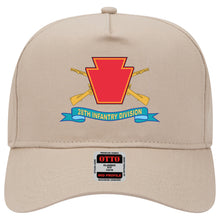 Load image into Gallery viewer, Baseball Cap - 28th Infantry Division - w Br - SSI - Ribbon X 300