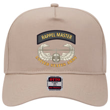 Load image into Gallery viewer, Baseball Cap - Rappel Master Tab w Air Assault Badge - US Army
