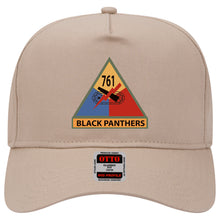 Load image into Gallery viewer, Baseball Cap - 761st Tank Battalion SSI w Name Tape
