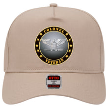 Load image into Gallery viewer, Baseball Cap - Army - Colonel Veteran