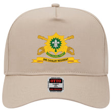 Load image into Gallery viewer, Baseball Cap - 2nd Cavalry Regiment w Br - Ribbon