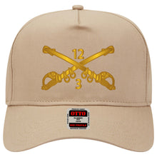 Load image into Gallery viewer, Baseball Cap - 3rd Squadron - 12th Cavalry Branch wo Txt