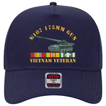 Load image into Gallery viewer, Baseball Cap - M107 - 175mm Gun - Vietnam Vet w VN SVC