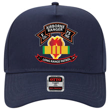 Load image into Gallery viewer, Baseball Cap - Vietnam - F Co 75th Ranger - 25th Infantry Division - VN Ribbon - LRSD X 300