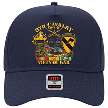 Load image into Gallery viewer, Baseball Cap - Army - 8th Cavalry (Air Cav) - 1st Cav Division w VN SVC - 3D Enhanced X 300