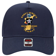 Load image into Gallery viewer, Baseball Cap - Korea Service Vet - 2nd Infantry Div - Second to None