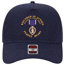Load image into Gallery viewer, Baseball Cap - Wounded in Action - Purple Heart V1
