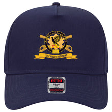 Load image into Gallery viewer, Baseball Cap - 1st Cavalry Regiment w Br - Ribbon