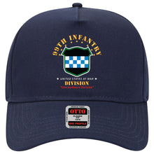 Load image into Gallery viewer, Baseball Cap - 99th Infantry Division - Checkerboard Division X 300