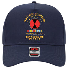Load image into Gallery viewer, Baseball Cap - Just Cause - 7th Infantry Division w Svc Ribbons X 300