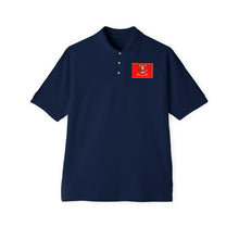 Load image into Gallery viewer, Men's Piqué Polo - 83rd Field Artillery Regiment Colors