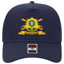 Load image into Gallery viewer, Baseball Cap - 2nd Cavalry Regiment w Br - Ribbon